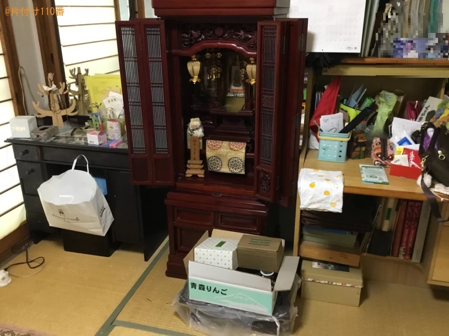 【神戸市東灘区】仏壇の出張不用品回収・処分ご依頼　お客様の声