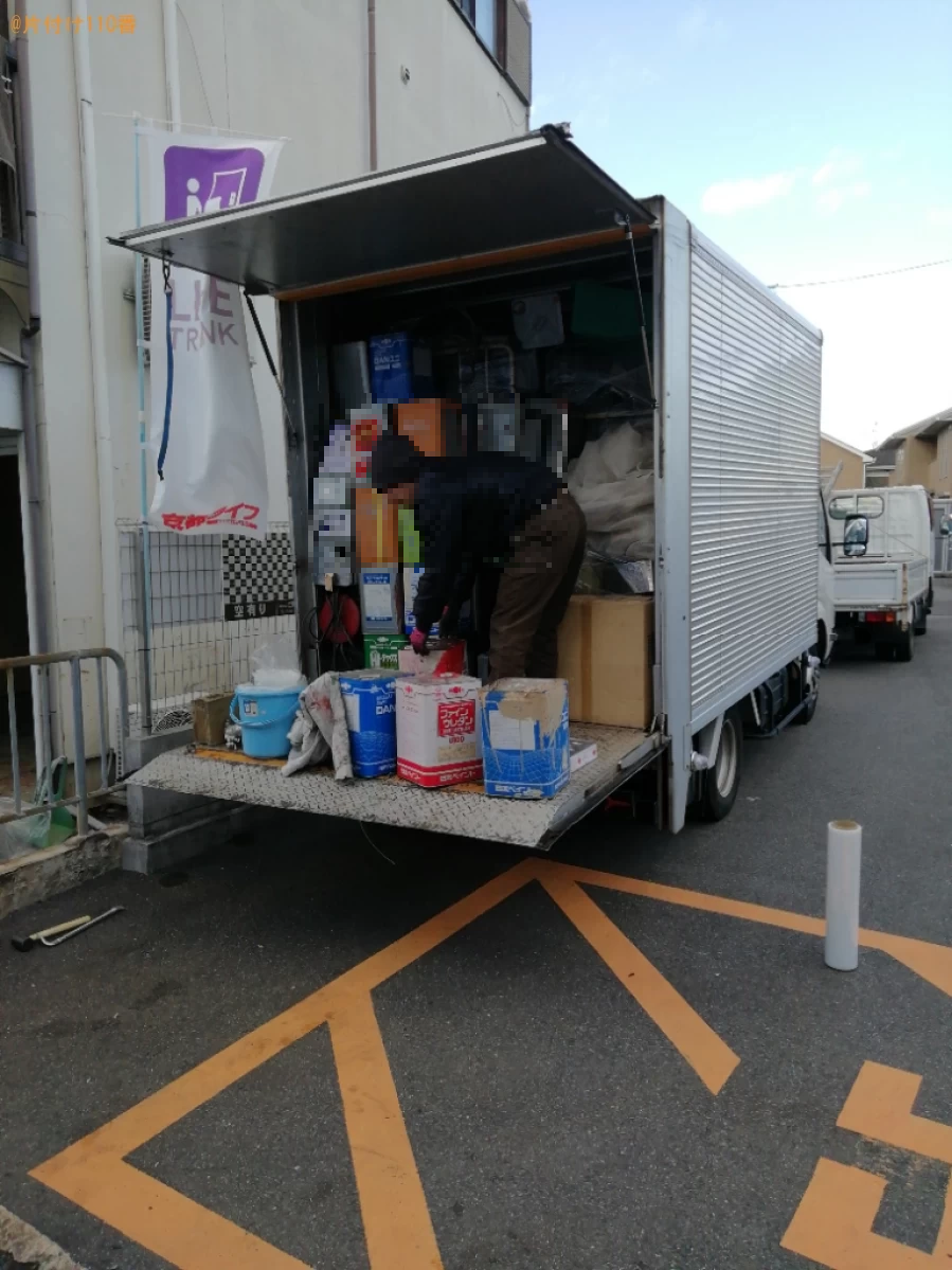 【京都市伏見区】細々とした物などの出張不用品回収・処分ご依頼