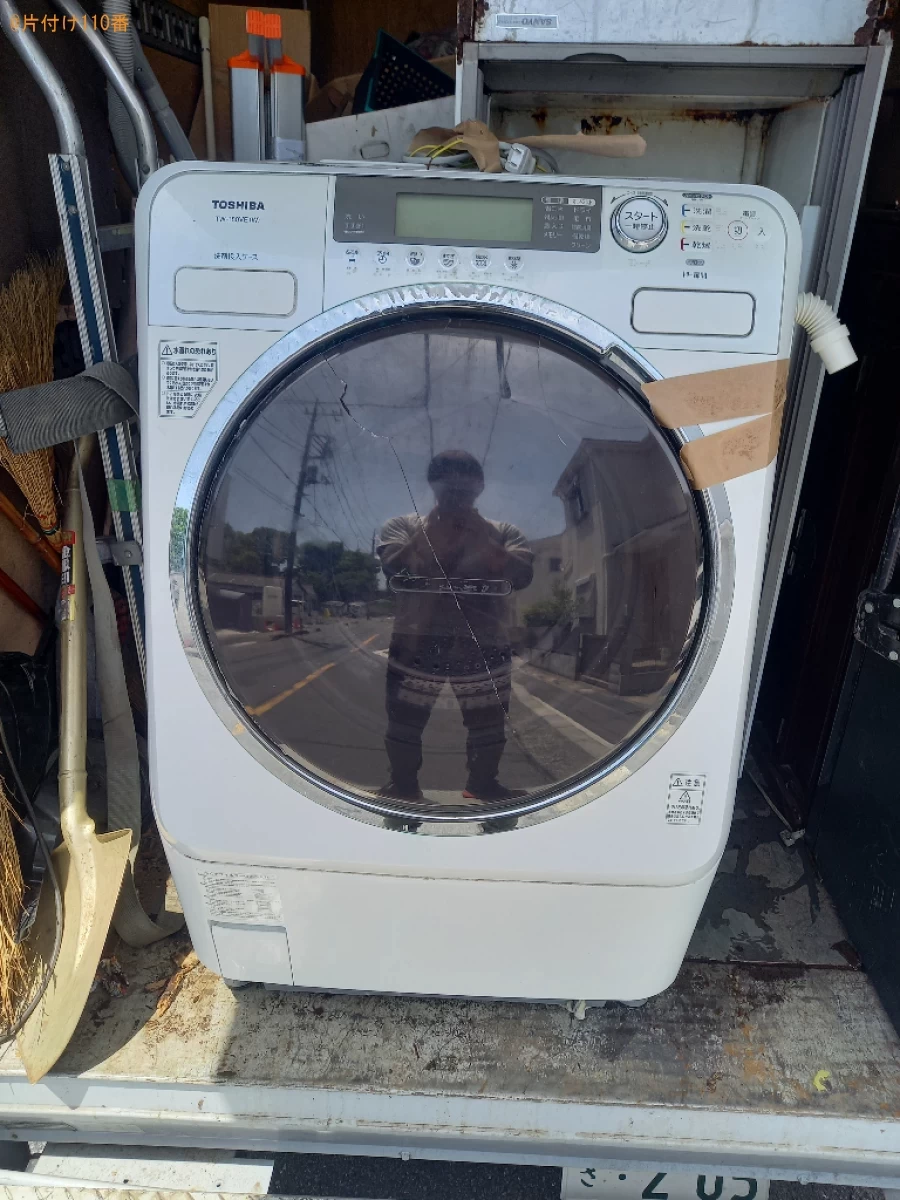 【川口市】ドラム式洗濯機の出張不用品回収・処分ご依頼　お客様の声