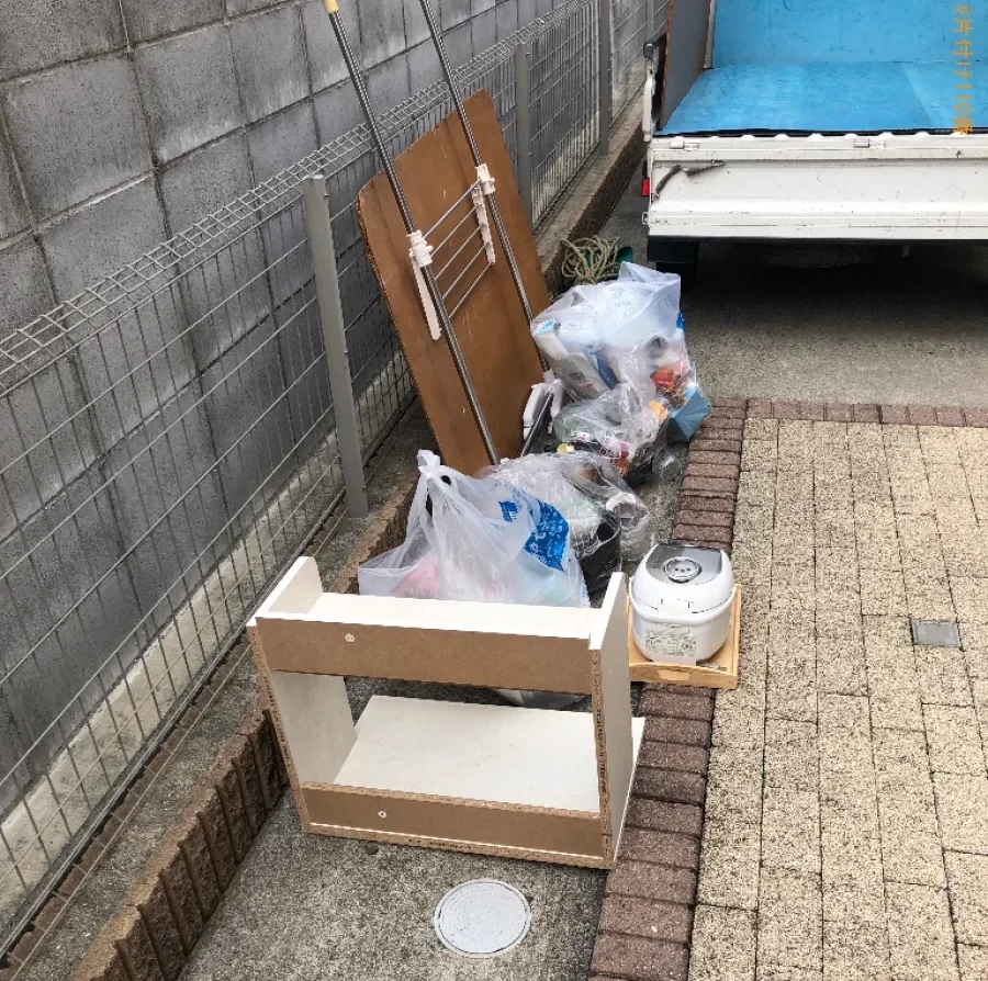 【防府市三田尻本町】家電・家具などの出張不用品回収・処分ご依頼