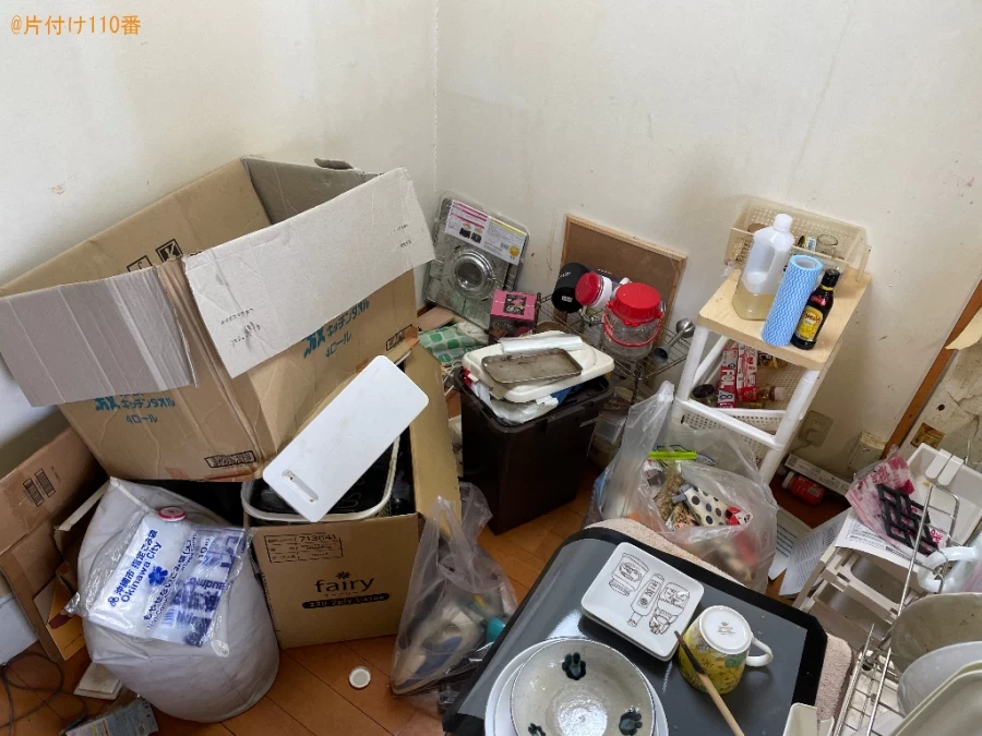 【沖縄市】細々とした物などの出張不用品回収・処分ご依頼