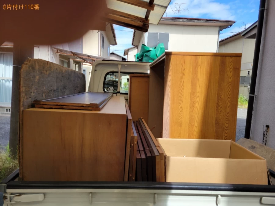 【岡山市東区】家具の出張不用品回収・処分ご依頼　お客様の声