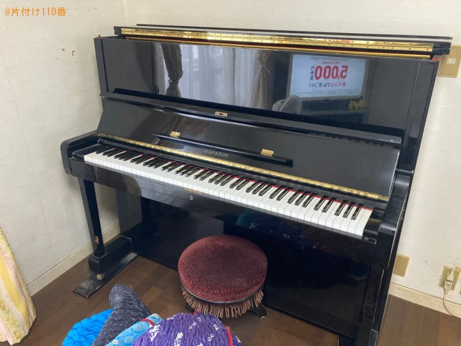 【鹿児島市】ピアノの出張不用品回収・処分ご依頼　お客様の声