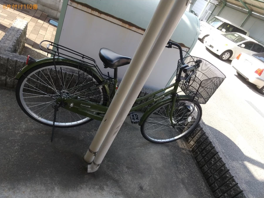 【福山市松永町】自転車の出張不用品回収・処分ご依頼　お客様の声