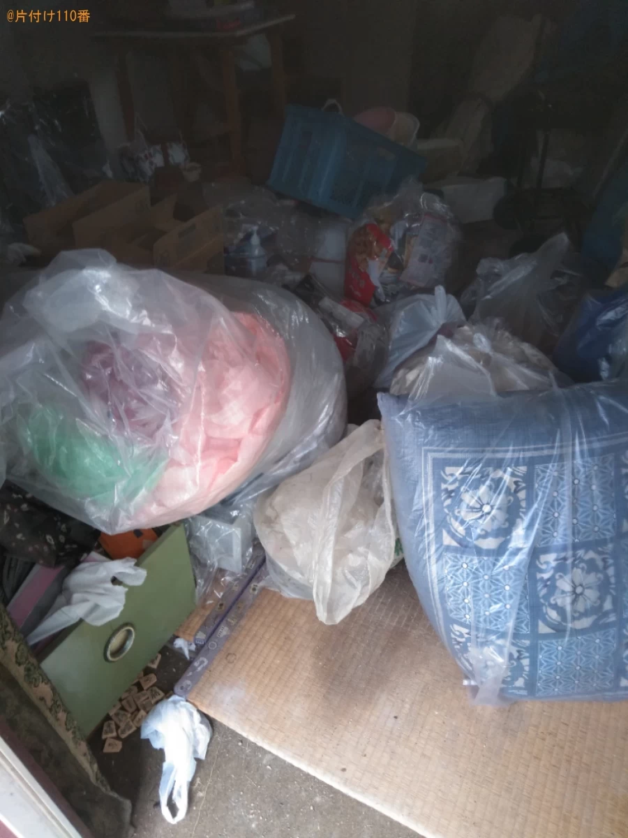 【東温市】細々とした物などの出張不用品回収・処分ご依頼