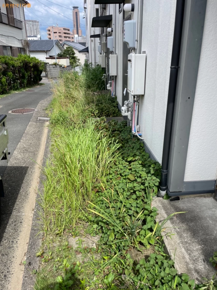 【浜松市中区】草刈り作業ご依頼　お客様の声