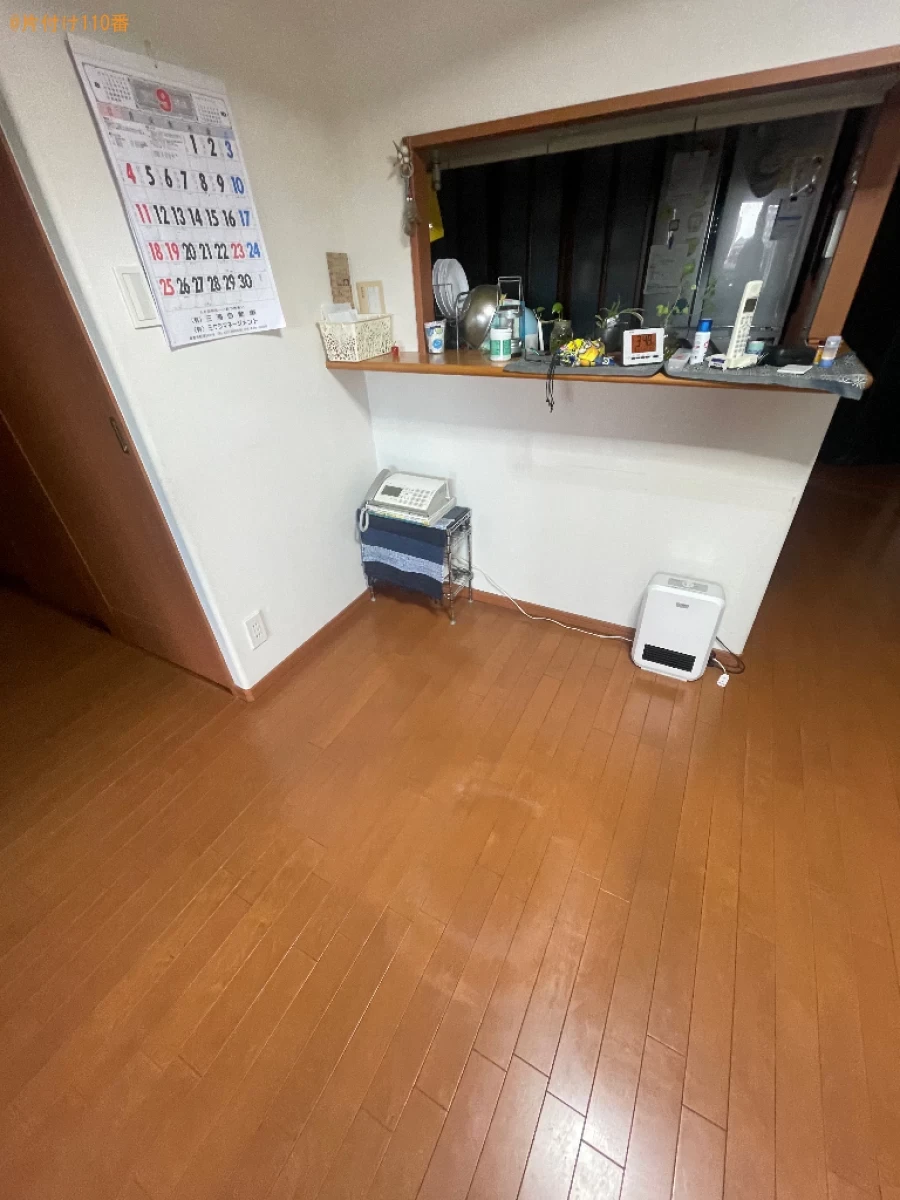 【倉敷市】三人掛けソファー、テーブル、椅子の回収・処分ご依頼