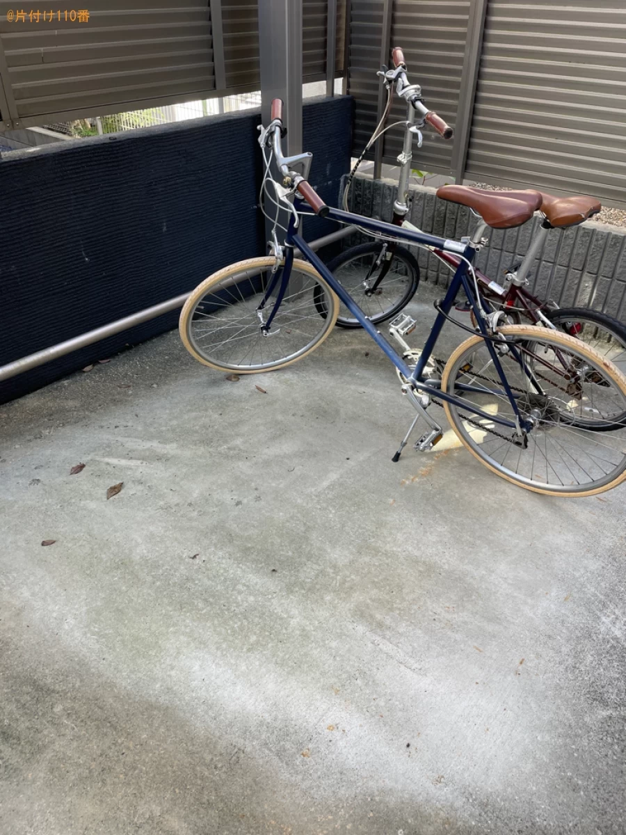 【大津市】自転車の出張不用品回収・処分ご依頼　お客様の声