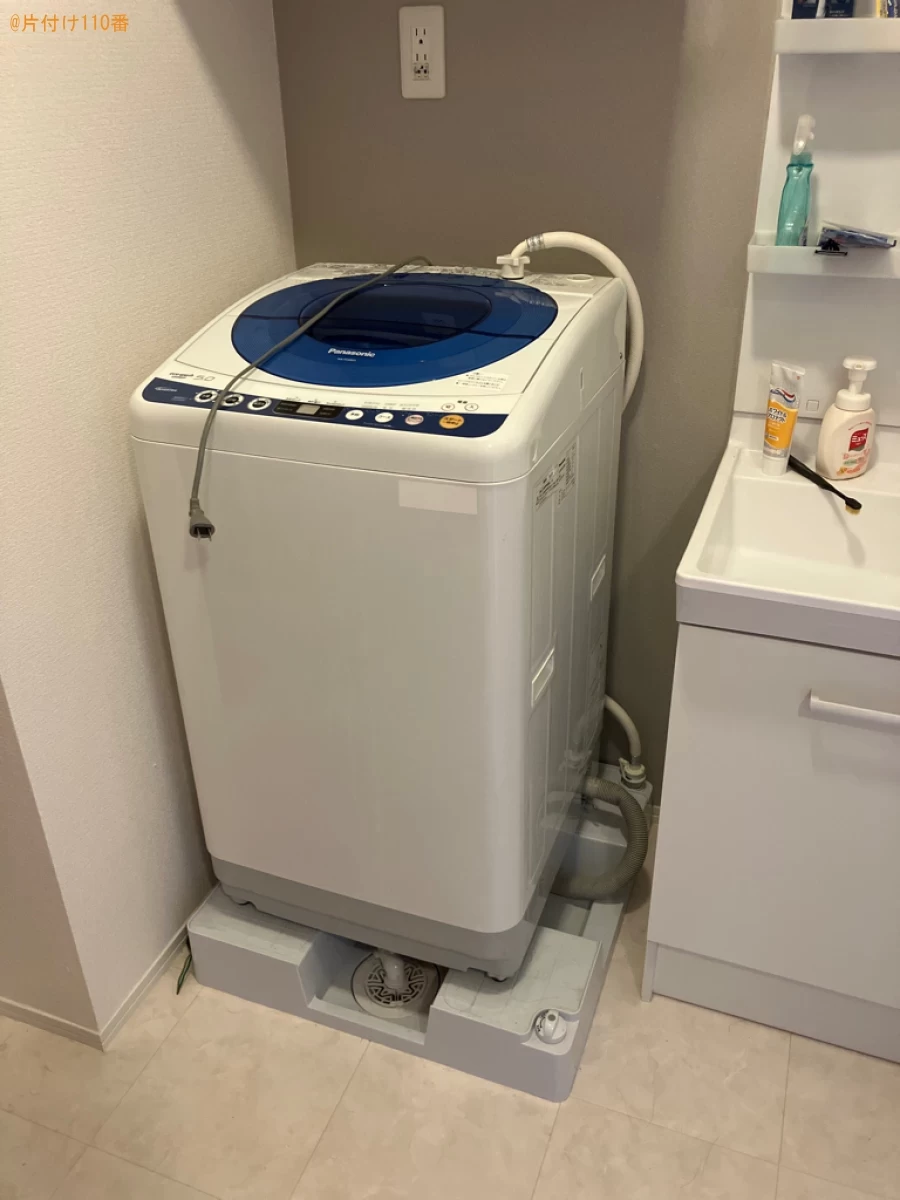 【倉吉市】170L未満冷蔵庫・洗濯機の出張不用品回収・処分ご依頼