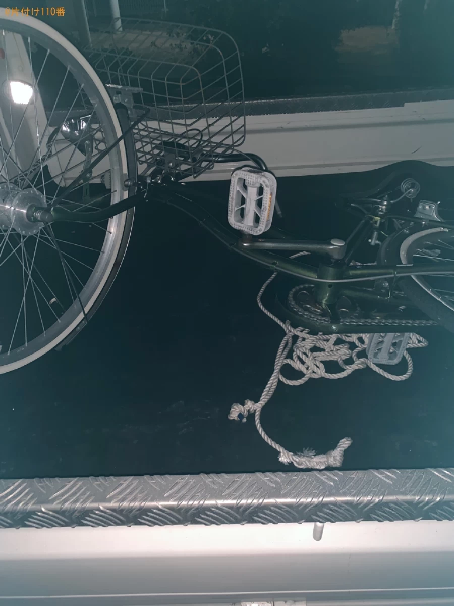 【中津市中央町】自転車の出張不用品回収・処分ご依頼　お客様の声