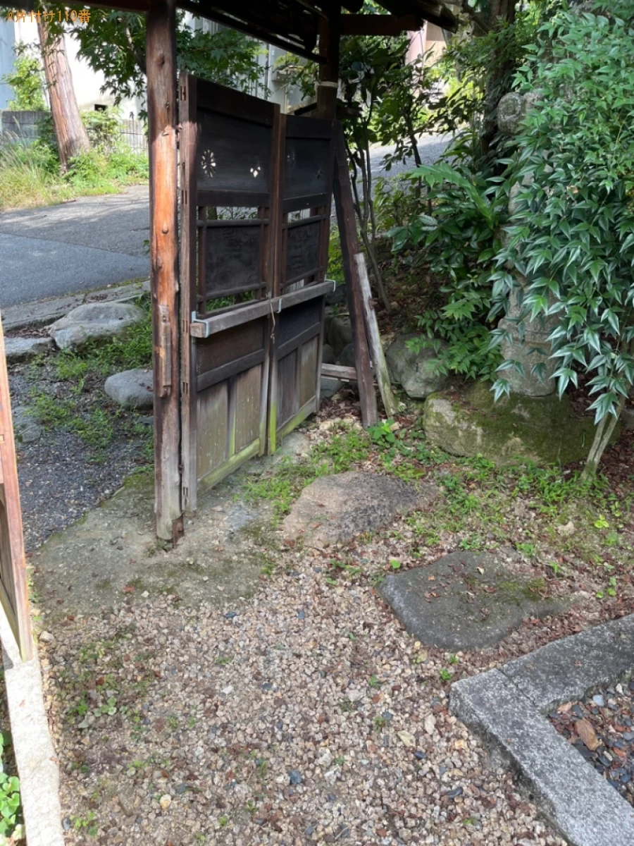 【京都市北区】セミダブルマットレスの出張不用品回収・処分ご依頼