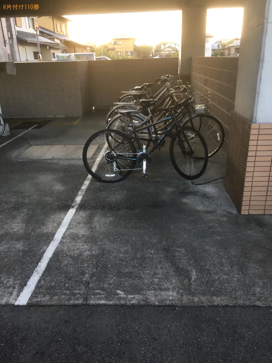 【岐阜市】自転車の出張不用品回収・処分ご依頼　お客様の声