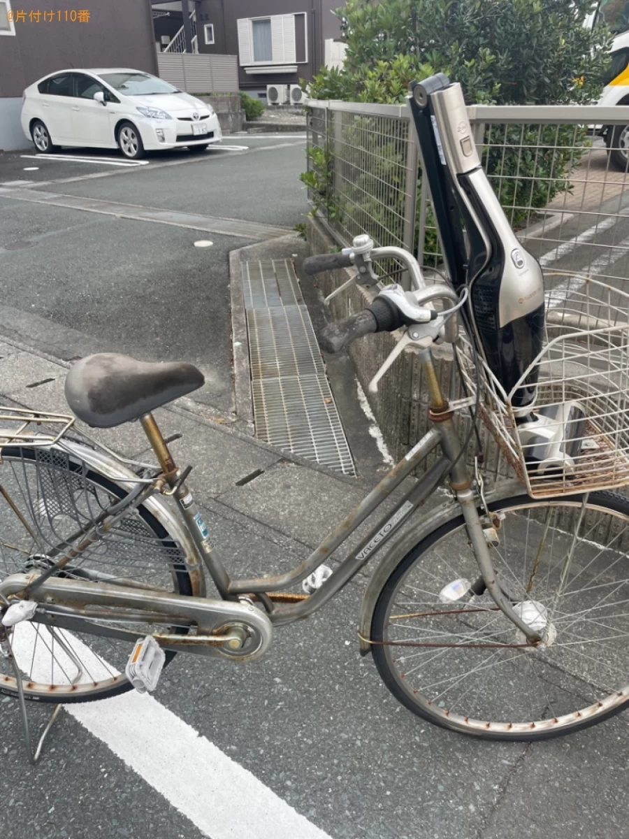 【浜松市中区】自転車などの出張不用品回収・処分ご依頼　お客様の声