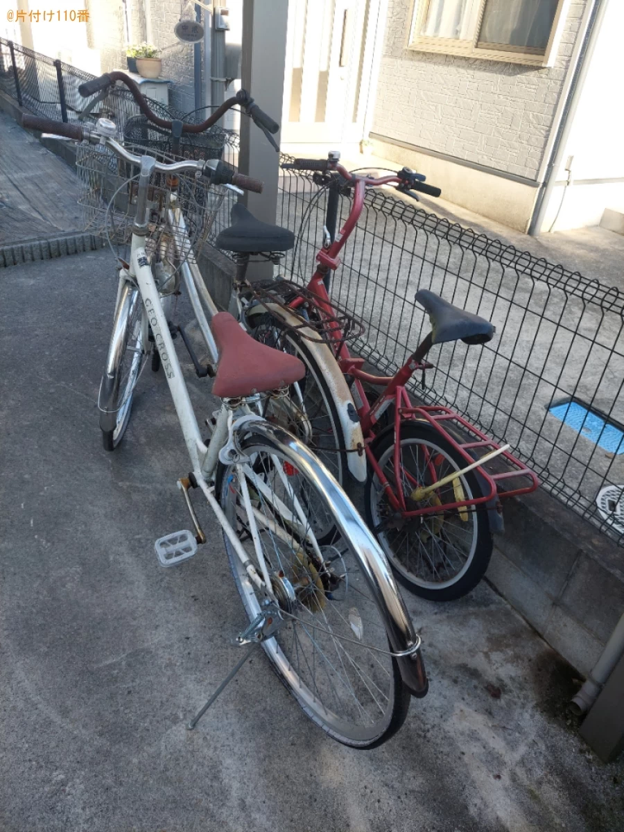 【野田市】自転車の出張不用品回収・処分ご依頼　お客様の声