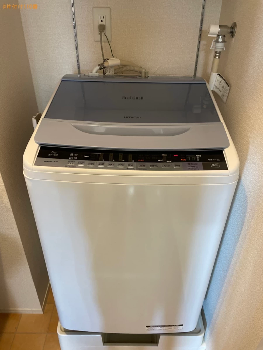 【佐賀市本庄町】縦型洗濯機クリーニング作業ご依頼　お客様の声