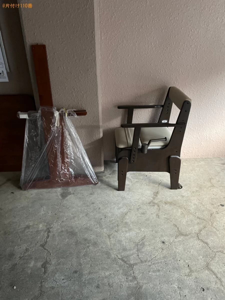 【京都市山科区】テーブル・椅子などの出張不用品回収・処分ご依頼