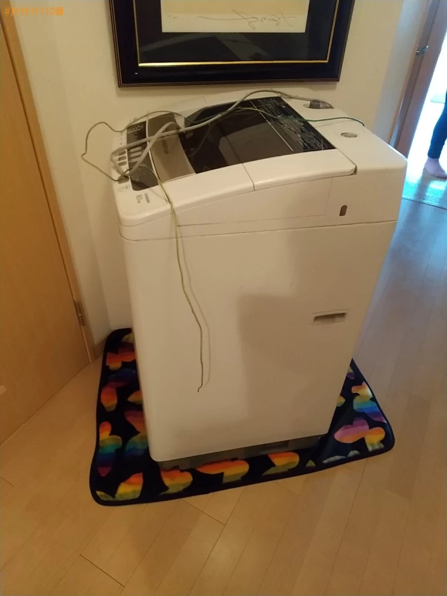 【福山市城見町】洗濯機の出張不用品回収・処分ご依頼　お客様の声