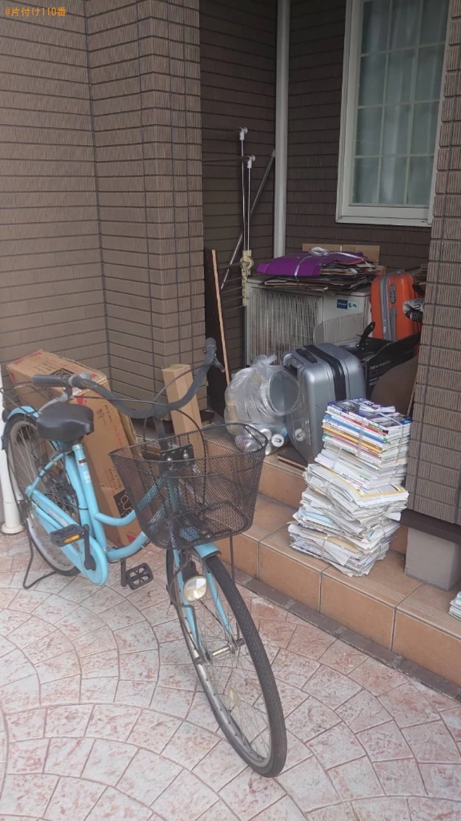 【倉敷市】椅子・自転車等の出張不用品回収・処分ご依頼　お客様の声