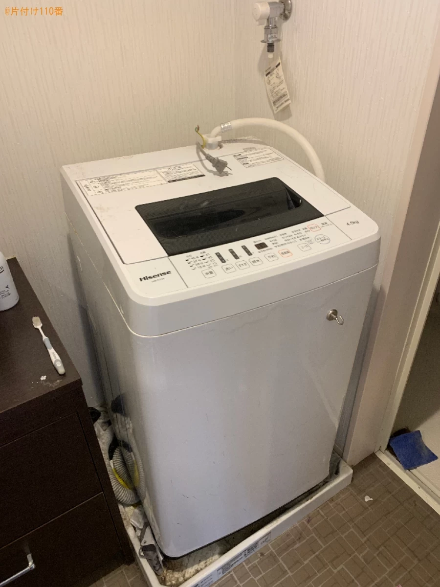【福岡市博多区】洗濯機の出張不用品回収・処分のご依頼　お客様の声