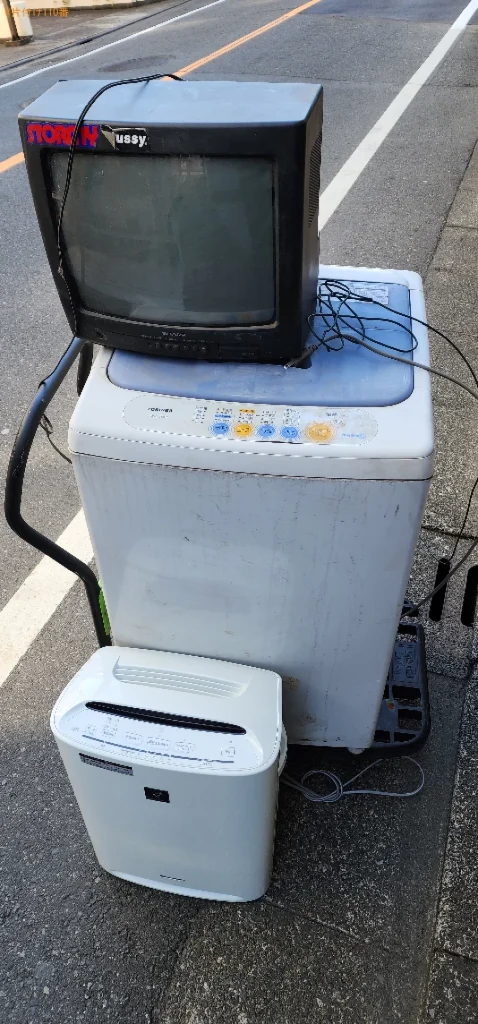 【練馬区】テレビなどの出張不用品回収・処分ご依頼　お客様の声