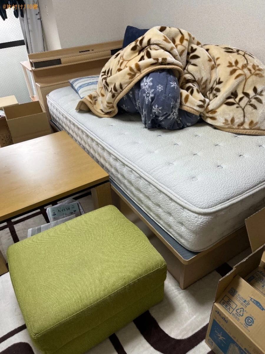 【京都市伏見区】ベッドやソファーなど出張不用品回収・処分のご依頼
