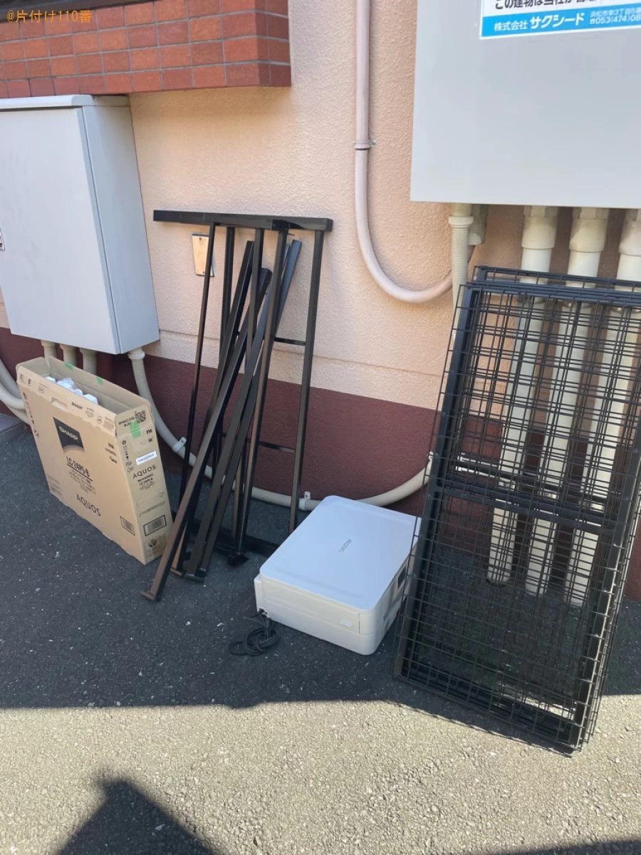 【浜松市浜北区】テレビなどの不用品回収ご依頼　お客様の声