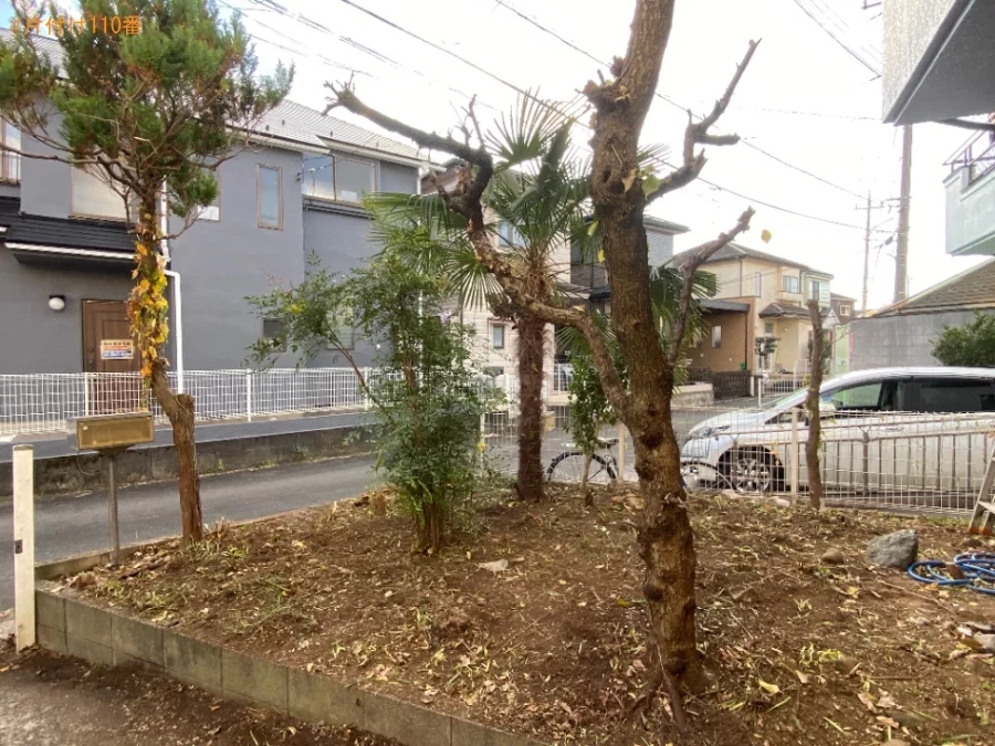 【所沢市】草刈りと庭木の剪定ご依頼　お客様の声