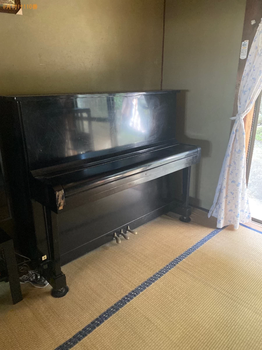 【琴浦町】アップライトピアノの回収ご依頼　お客様の声