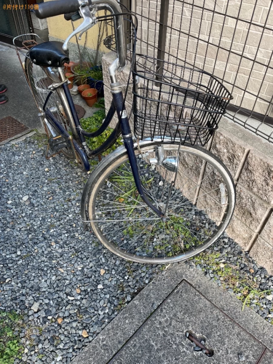 【京都市右京区】自転車の回収ご依頼　お客様の声