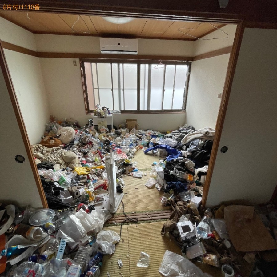 【青森市】ゴミ屋敷整理、引越ゴミ回収ご依頼　お客様の声