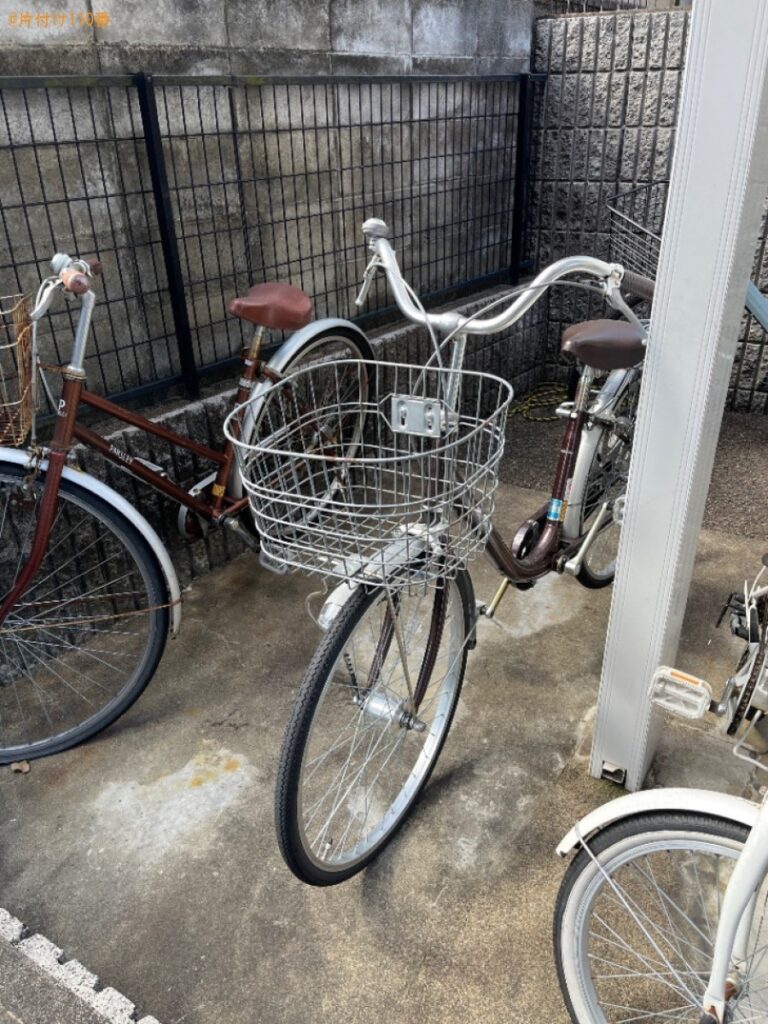 【京都市右京区】自転車回収ご依頼　お客様の声