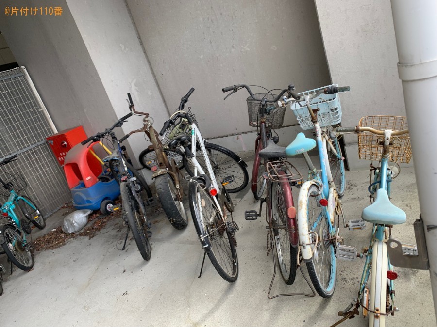 【北上市】自転車のなど不用品回収ご依頼　お客様の声