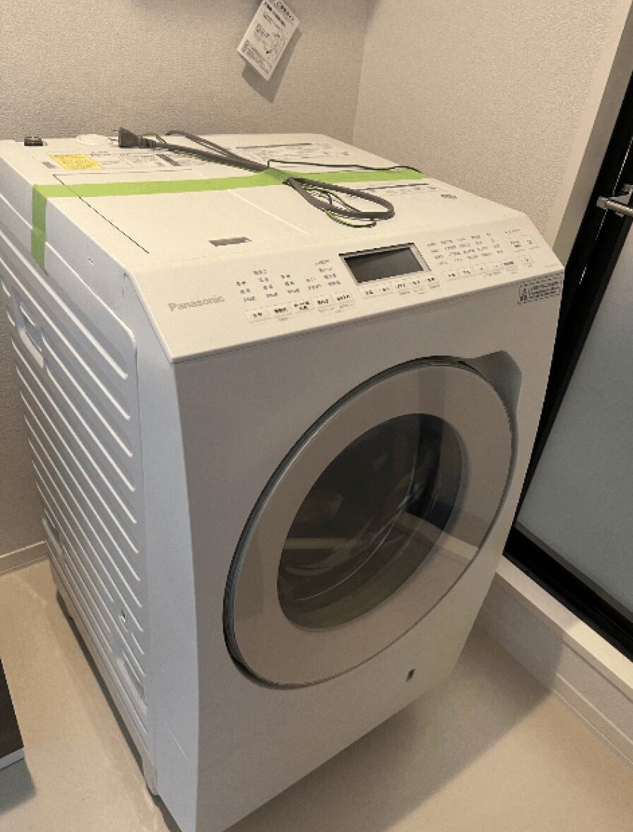 【岡山市】ドラム式洗濯機の設置・取り付けご依頼　お客様の声
