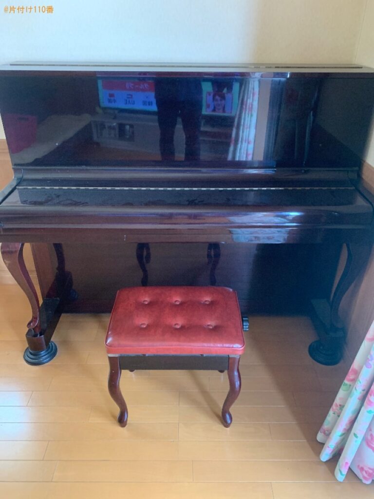 【福岡市南区】アップライトピアノ回収ご依頼　お客様の声