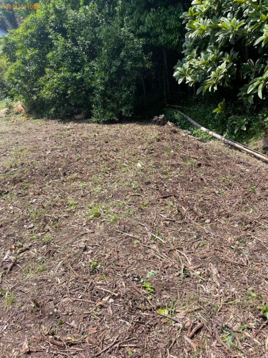 【西尾市吉良町】草刈りのご依頼　お客様の声