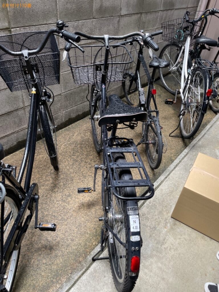 【京都市左京区】自転車の回収ご依頼　お客様の声