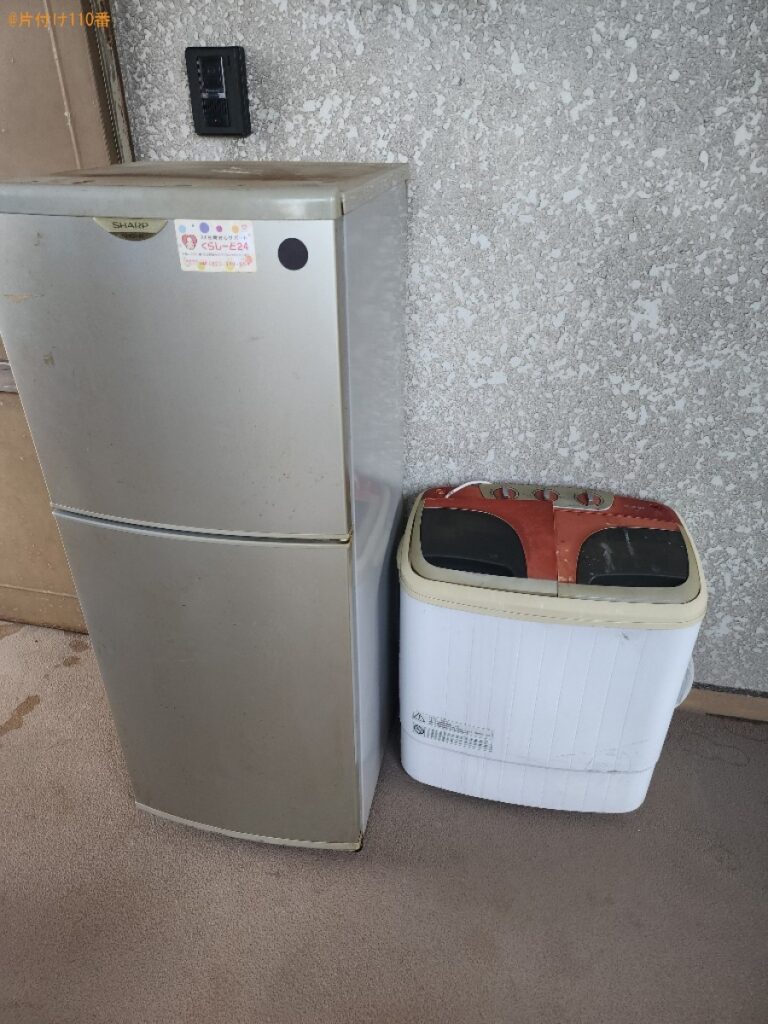 【苅田町】冷蔵庫と洗濯機の回収ご依頼　お客様の声