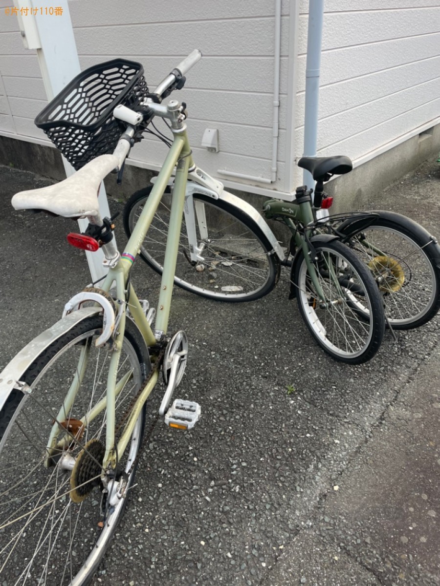 【浜松市西区】自転車2台の回収ご依頼　お客様の声