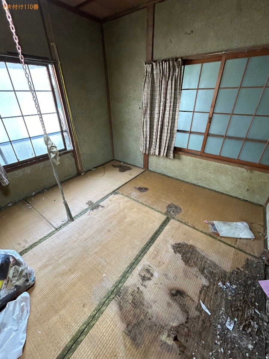 【福山市佐波町】片付け作業代行とゴミ屋敷の整理ご依頼　お客様の声