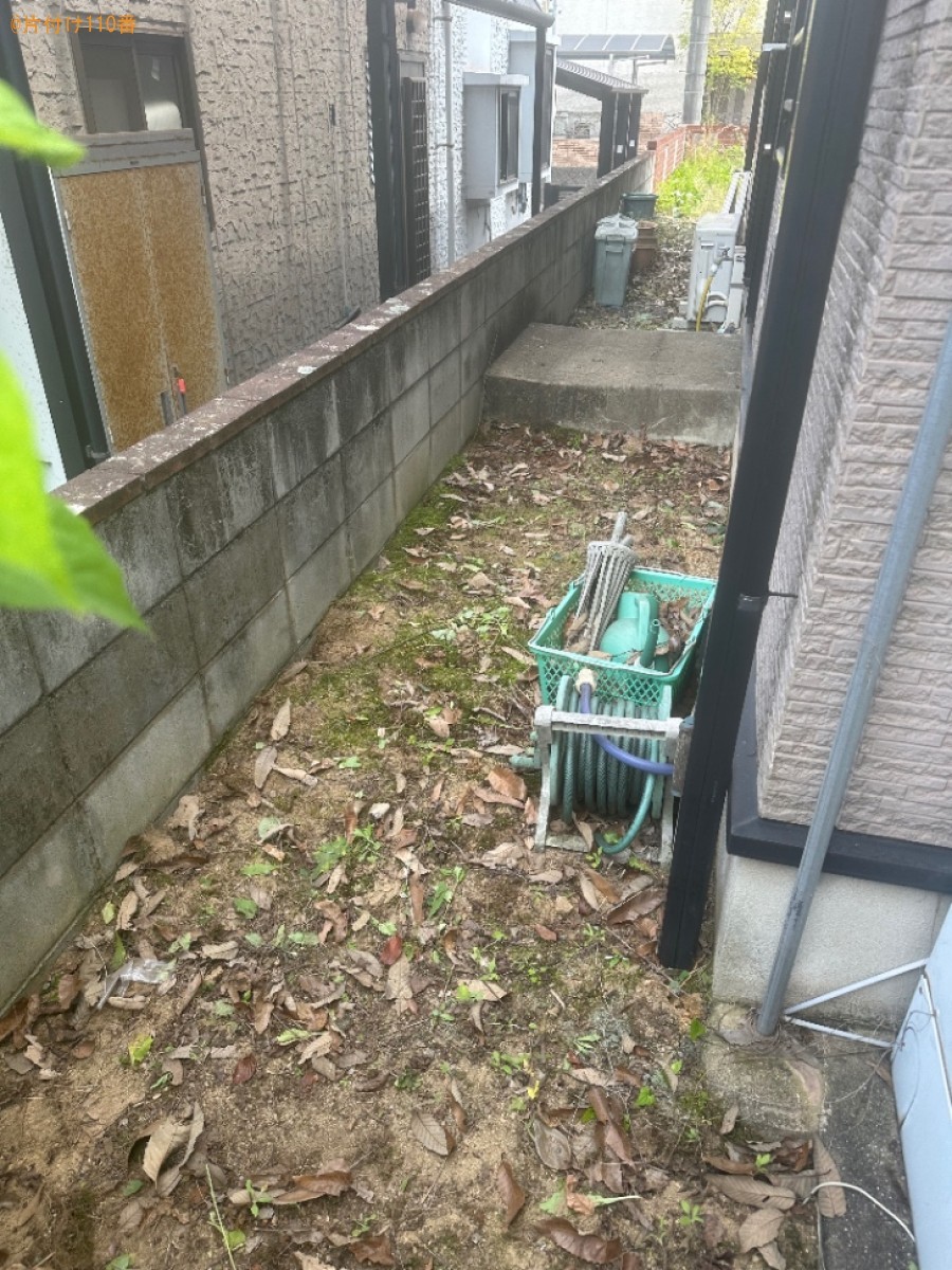 【福山市奈良津町】草抜きと自転車の処分ご依頼　お客様の声