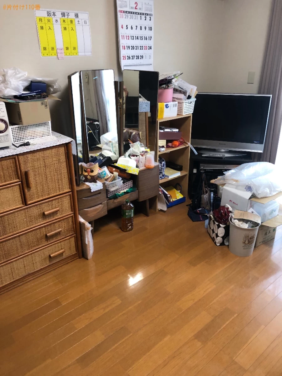 【平生町】テレビやこたつなどの不用品回収ご依頼　お客様の声