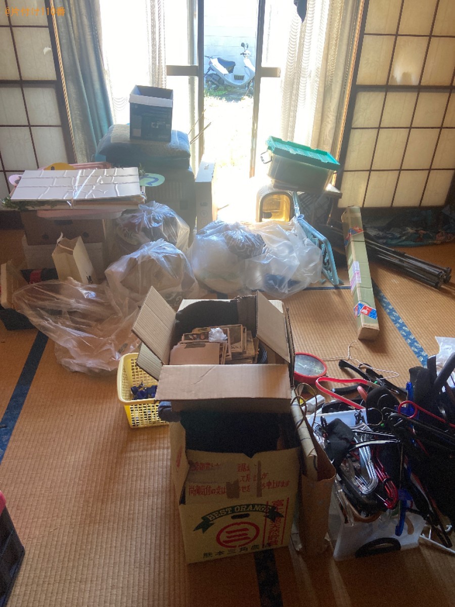 【上野原市】不用品の回収ご依頼　お客様の声