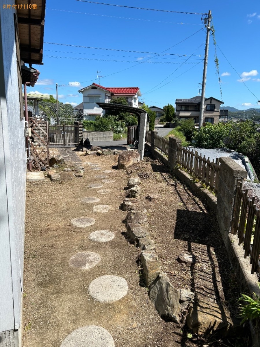 【岡山市北区】草むしりのご依頼　お客様の声