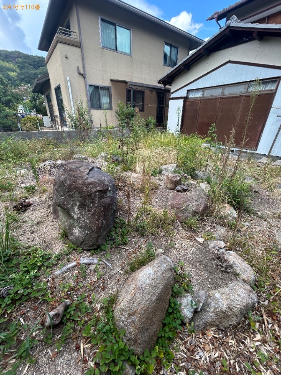 【岡山市北区】草むしりのご依頼　お客様の声