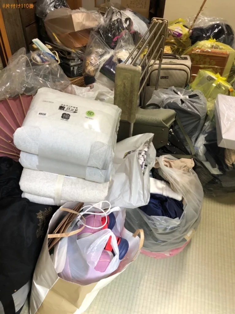 【伊予市】布団などの不用品回収ご依頼　お客様の声