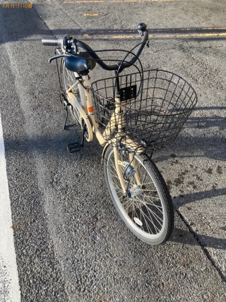 【大津市鳥居川町】自転車の回収ご依頼　お客様の声