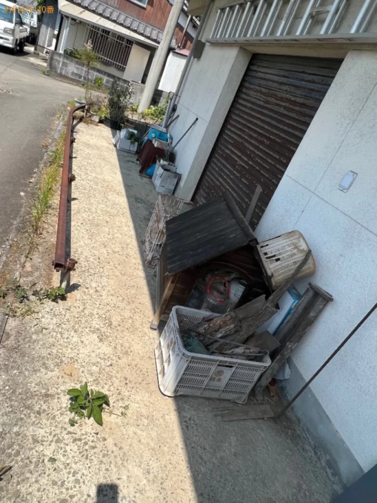 【松山市太山寺町】不要品回収ご依頼　お客様の声