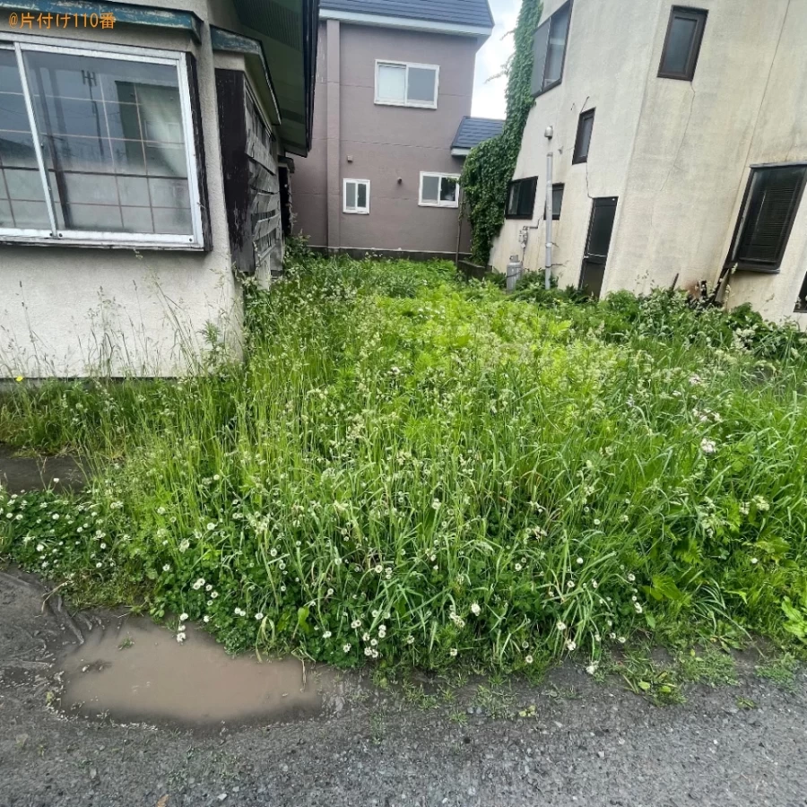 【青森市】草むしりのご依頼　お客様の声