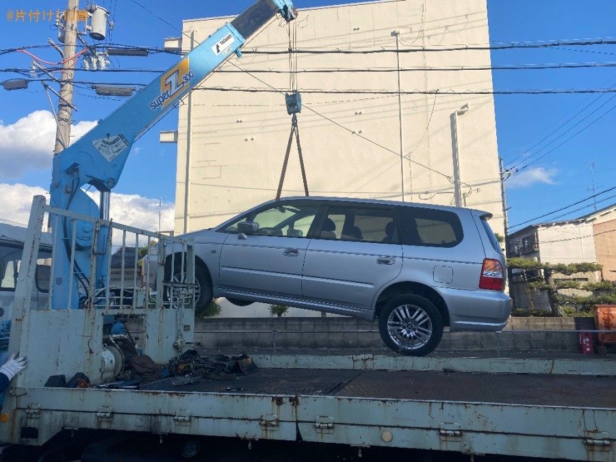 【木津川市】車の引き取り立ち合いご依頼　お客様の声