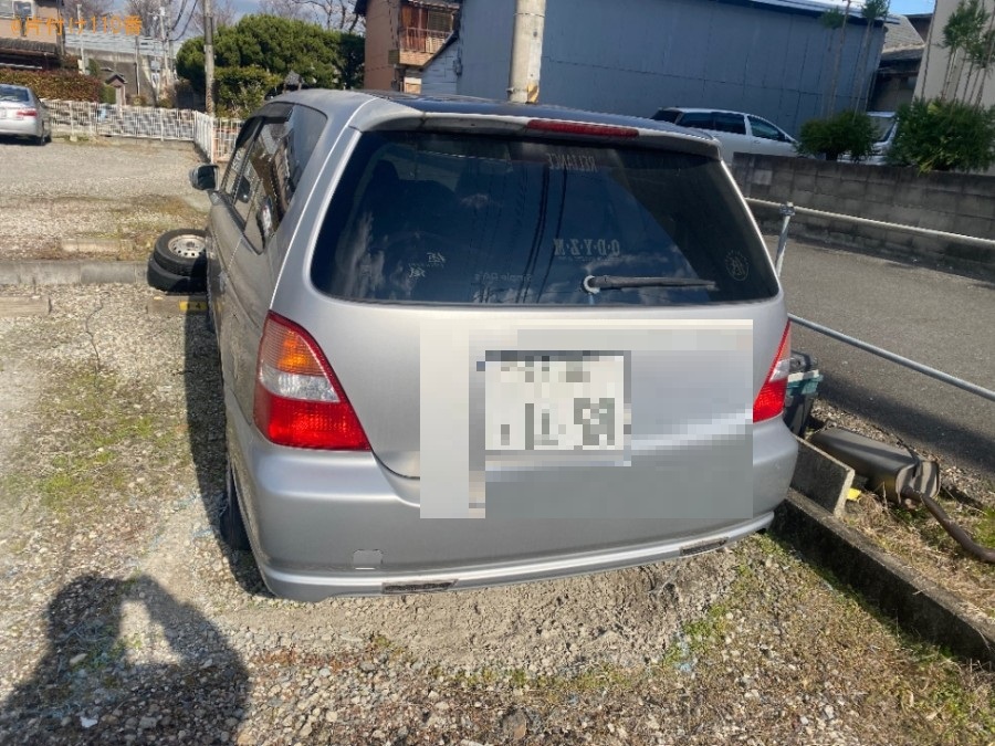 【木津川市】車の引き取り立ち合いご依頼　お客様の声